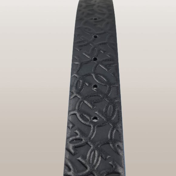 Ferragamo Embossed Two-Tone Gancini Belt - Picture 6 of 7